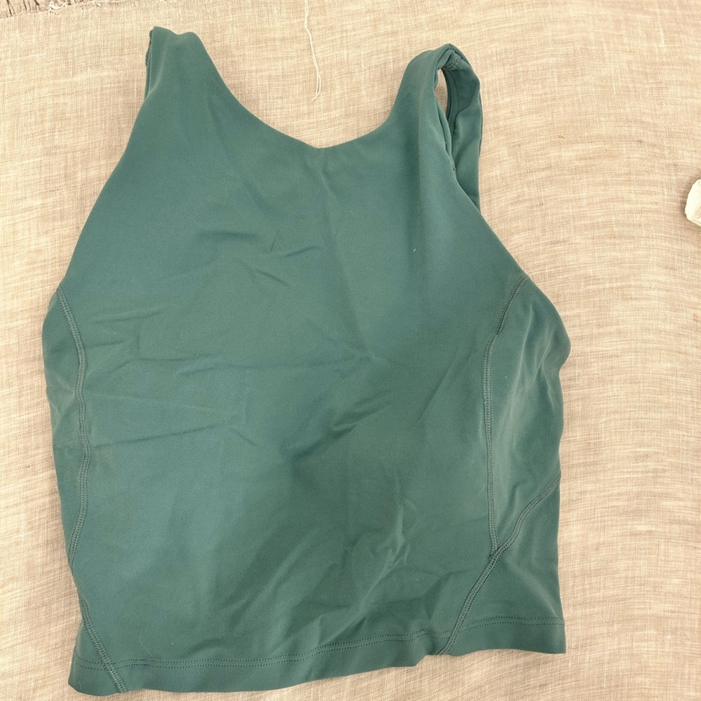 high neck lululemon align tank top size 2 great condition